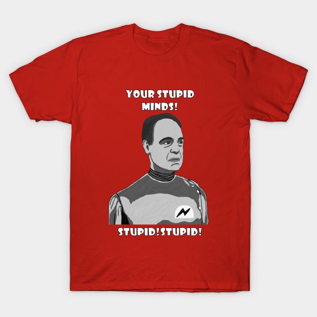 Plan 9 Stupid Minds T-Shirt by DeliciousAmbiguity